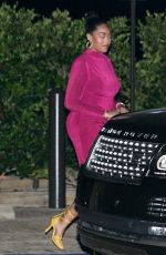 JORDYN WOODS at Nobu in Malibu 08/16/2021