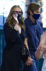 JULIA ROBERTS and Danny Moder Night Out in New York 08/06/2021