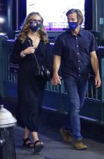 JULIA ROBERTS and Danny Moder Night Out in New York 08/06/2021
