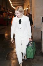 JULIA TAYLOR ROSS Leaves Noel Coward Theatre in London 08/07/2021