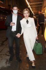 JULIA TAYLOR ROSS Leaves Noel Coward Theatre in London 08/07/2021