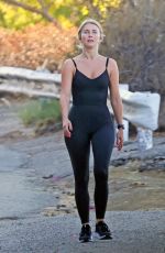JULIANNE HOUGH Out Hiking in Los Angeles 08/29/2021