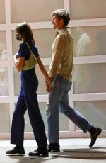 KAIA GERBER and Jacob Elordi Out for Dinner in Los Angeles 08/04/2021
