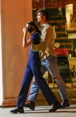 KAIA GERBER and Jacob Elordi Out for Dinner in Los Angeles 08/04/2021