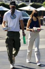 KAIA GERBER and Jacob Elordi Out in Los Angeles 08/28/2021
