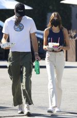 KAIA GERBER and Jacob Elordi Out in Los Angeles 08/28/2021