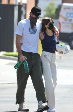 KAIA GERBER and Jacob Elordi Out in Los Angeles 08/28/2021