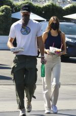 KAIA GERBER and Jacob Elordi Out in Los Angeles 08/28/2021