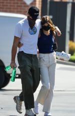 KAIA GERBER and Jacob Elordi Out in Los Angeles 08/28/2021