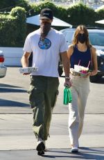 KAIA GERBER and Jacob Elordi Out in Los Angeles 08/28/2021