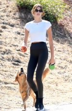KAIA GERBER Out at a Dog Park in Los Angeles 08/12/2021