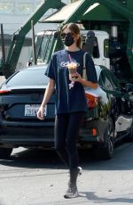 KAIA GERBER Out for Coffee in Los Angeles 08/09/2021
