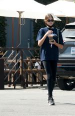 KAIA GERBER Out for Coffee in Los Angeles 08/09/2021
