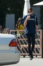 KAIA GERBER Out for Coffee in Los Angeles 08/09/2021