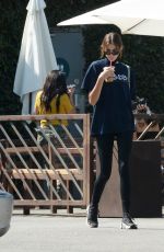 KAIA GERBER Out for Coffee in Los Angeles 08/09/2021
