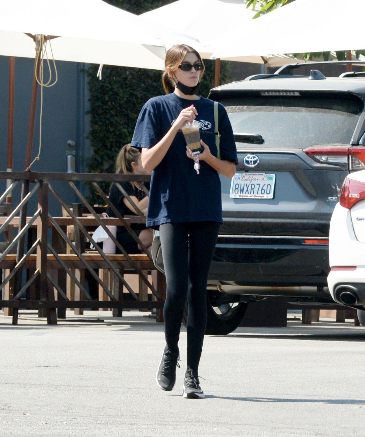 KAIA GERBER Out for Iced Coffee at Coffee Commissary in Los Angeles 08 ...