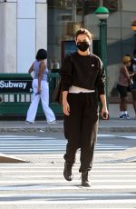 KAIE HOLMES Out and About in New York 08/12/2021