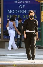 KAIE HOLMES Out and About in New York 08/12/2021