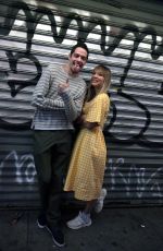 KALEY CUOCO and Pete Davidson on the Set of Meet Cute in New York 08/08/2021