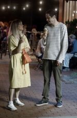 KALEY CUOCO and Pete Davidson on the Set of Meet Cute in New York 08/08/2021