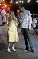 KALEY CUOCO and Pete Davidson on the Set of Meet Cute in New York 08/08/2021