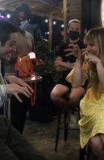 KALEY CUOCO and Pete Davidson on the Set of Meet Cute in New York 08/08/2021
