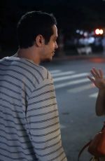 KALEY CUOCO and Pete Davidson on the Set of Meet Cute in New York 08/08/2021