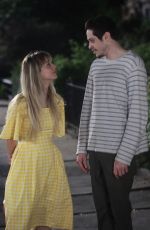 KALEY CUOCO and Pete Davidson on the Set of Meet Cute in New York 08/15/2021
