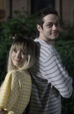 KALEY CUOCO and Pete Davidson on the Set of Meet Cute in New York 08/15/2021