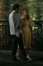 KALEY CUOCO and Pete Davidson on the Set of Meet Cute in Queens 08/24/2021