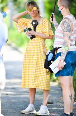 KALEY CUOCO at Meet Cute in New York 08/11/2021