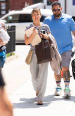KALEY CUOCO on the Set of Meet Cute in New York 08/11/2021