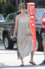 KALEY CUOCO on the Set of Meet Cute in New York 08/12/2021