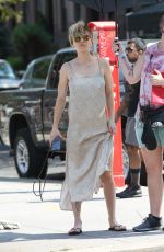 KALEY CUOCO on the Set of Meet Cute in New York 08/12/2021