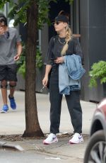 KALEY CUOCO Out Smoking in New York 08/01/2021