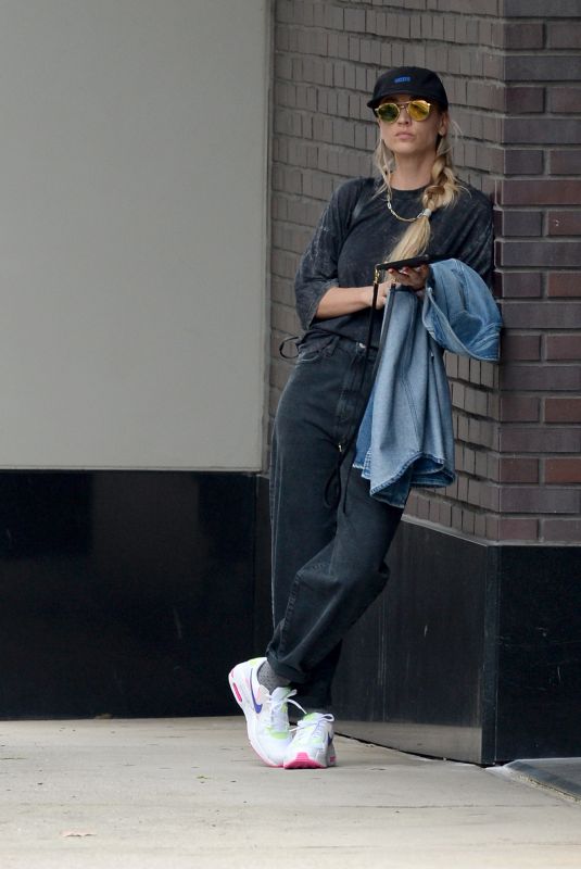 KALEY CUOCO Out Smoking in New York 08/01/2021