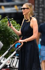 KARLIE KLOSS Out with Her Baby in New York 08/03/2021