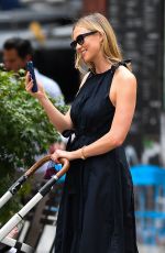 KARLIE KLOSS Out with Her Baby in New York 08/03/2021