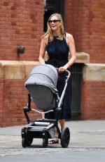 KARLIE KLOSS Out with Her Baby in New York 08/03/2021