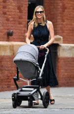 KARLIE KLOSS Out with Her Baby in New York 08/03/2021