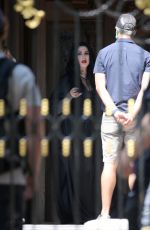 KAT VON D on the Set of MTV Cribs in Los Angeles 08/11/2021