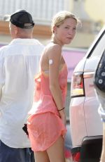 KATE and LILA GRACE MOSS Out in Ibiza 08/13/2021