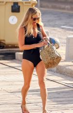 KATE and LILA GRACE MOSS Out in Ibiza 08/13/2021