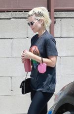 KATE MARA Leaves Pilates Class in Los Feliz 08/14/2021