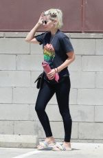 KATE MARA Leaves Pilates Class in Los Feliz 08/14/2021