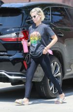 KATE MARA Leaves Pilates Class in Los Feliz 08/14/2021
