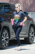 KATE MARA Leaves Pilates Class in Los Feliz 08/14/2021