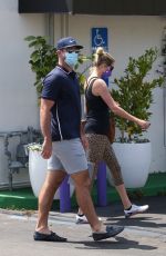 KATE UPTON and Justin Verlander Out in Santa Monica 08/03/2021