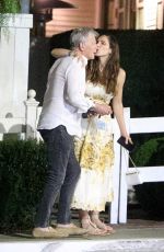 KATHARINE MCPHEE and David Foster at San Vicente Bungalows in West Hollywood 08/03/2021