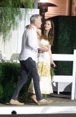 KATHARINE MCPHEE and David Foster at San Vicente Bungalows in West Hollywood 08/03/2021